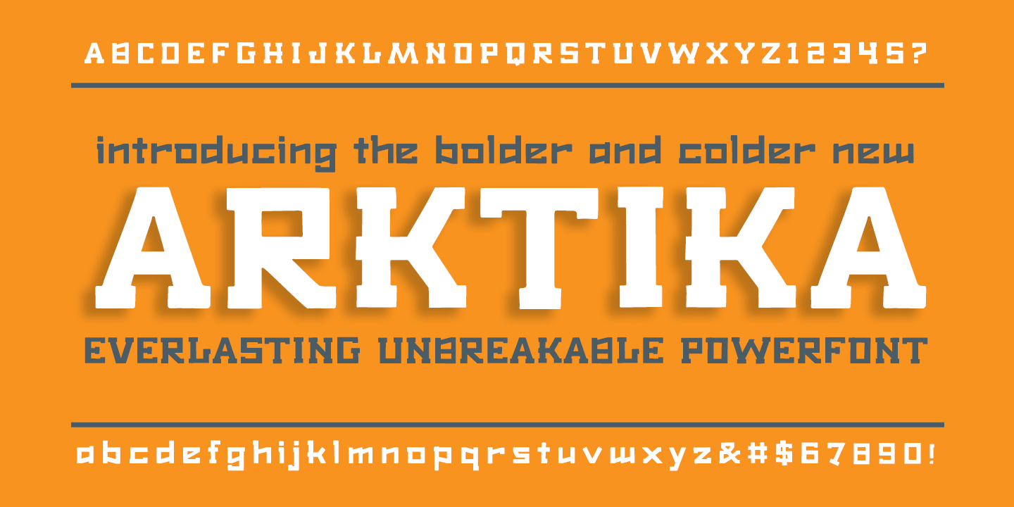 Arktika Font